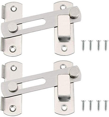 kunj sales Stainless Steel Metallic Smart Lock(Silver)