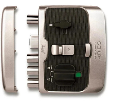 Godrej Locks Steel Matte Deadbolts(Silver)