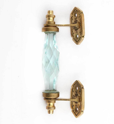 Robin Export Company Brass Glossy Door knobs(Clear)