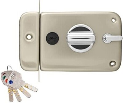 Godrej Steel Glossy Deadbolts(Silver)