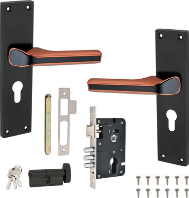 MLS Zinc Alloy Glossy, Matte Handlesets(Black, Maroon)