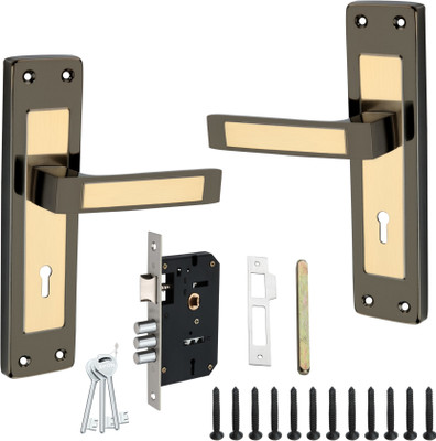 AFON Iron Glossy Handlesets(Gold, Brown)