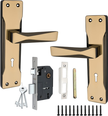 VINO BEST Iron Glossy Handlesets(Black, Gold)