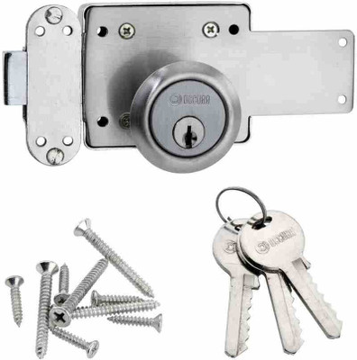 LUCXUN Silver Plated Matte Deadbolts(Grey)