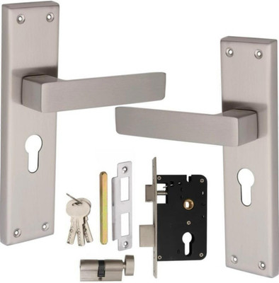 MLS Stainless Steel Matte Handlesets(Steel)
