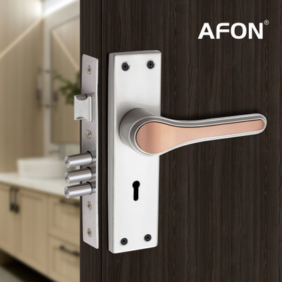 AFON Zinc Alloy Glossy Handlesets(Silver, Pink)