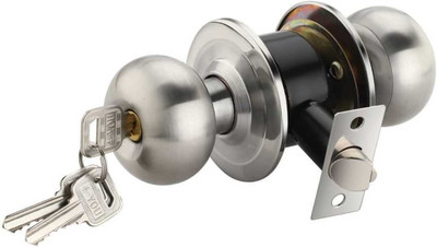 HOMRUN Steel Glossy Deadbolts(Silver)