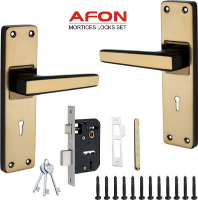 AFON Steel Matte Handlesets(Gold, Black)