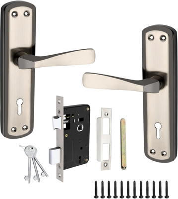 Lira Iron Matte Handlesets(Silver, White)