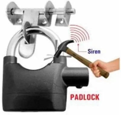 PreciousPearl Steel, Iron Metallic Smart Lock(Black)