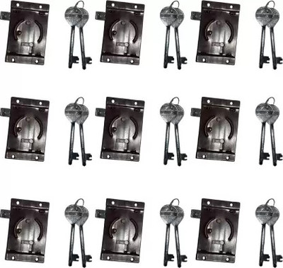 RINTL Iron Polished Smart Lock(Brown)