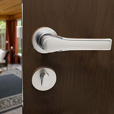 Volo Zinc Alloy Matte Handlesets(Silver)