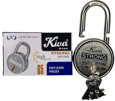 KIVA Iron Metallic Smart Lock(Silver)