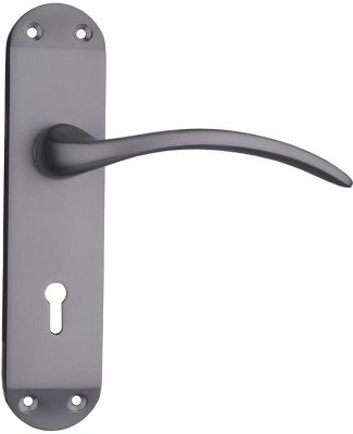 Godrej Locks Nickel Matte Handlesets(Black)