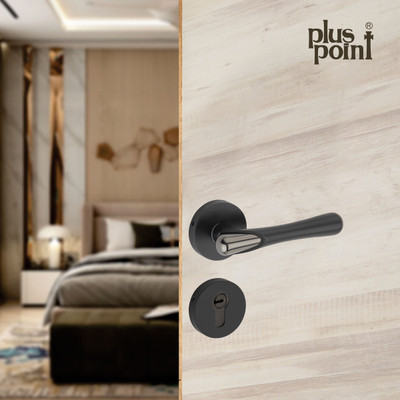 PLUS POINT Zinc Alloy Glossy Handlesets(Black)