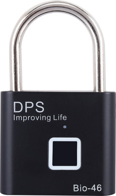 DPS BIO-46 Keyless Rechargeable Fingerprint Padlock Smart Door Lock Smart Door Lock