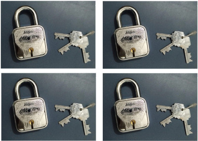 ArsEmterprises Iron Glossy Smart Lock(Silver)