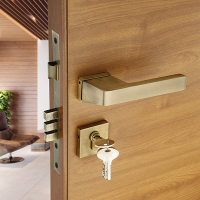 LAPO Zinc Alloy, Brass Matte Handlesets(Gold)