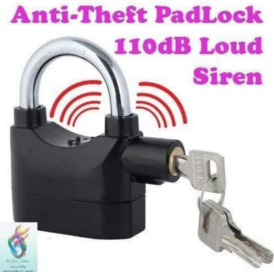 SHIVTRADRE Iron Matte Smart Lock(Black)