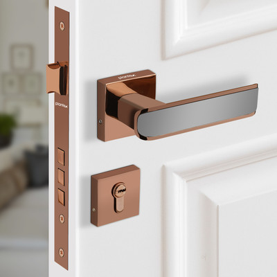 Plantex Brass, Zinc Alloy Glossy Handlesets(Multicolor)