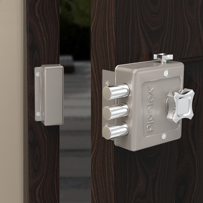 Plantex Brass Matte Deadbolts(Grey)