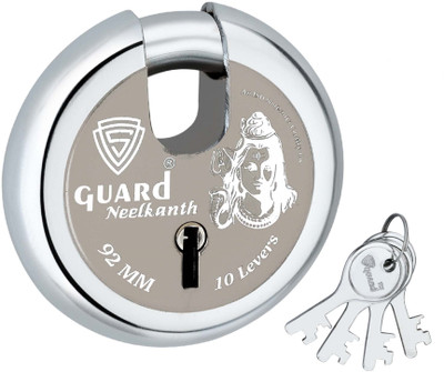 V SHIELD Iron Glossy Smart Lock(Silver)