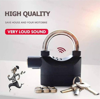 SHIVTRADRE Iron Matte Smart Lock(Black)