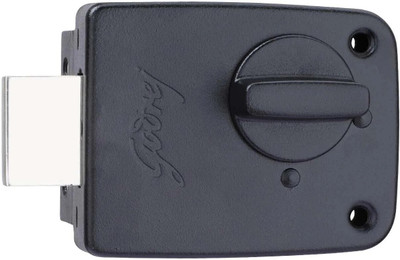 Godrej Locks Steel Matte Deadbolts(Black)