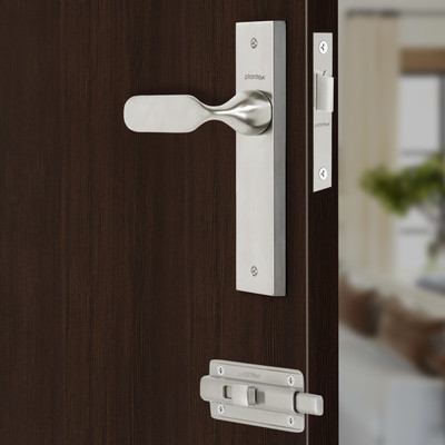 Plantex Zinc Alloy, Brass Matte Handlesets(Silver)