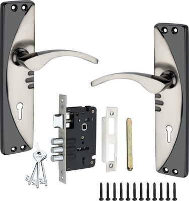 VINO BEST Iron Glossy Handlesets(Black, Silver)