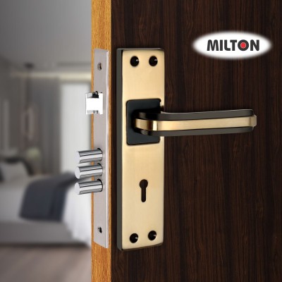 MILTON Iron Glossy Handlesets(Black, Gold)