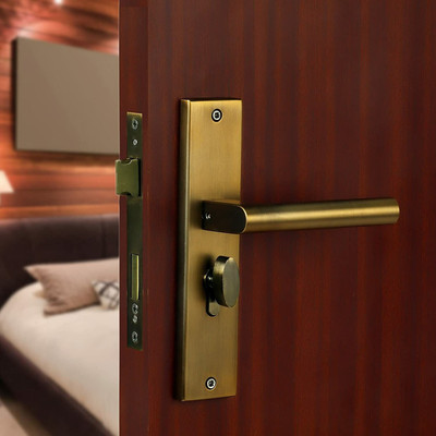 Handle Waala Stainless Steel Matte Handlesets(Gold)