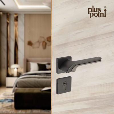 PLUS POINT Zinc Alloy Glossy Handlesets(Black)
