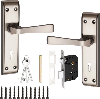 AFON Steel Matte Handlesets(Black, Silver)