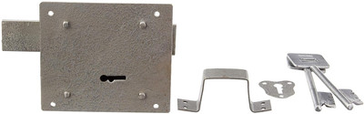 HARRISONLOCK Iron Glossy Deadbolts(Silver)