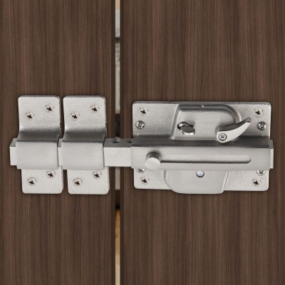 Kunal Gold Brass, Iron Metallic, Matte Deadbolts(Steel)