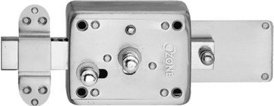 OZONE Zinc Alloy Polished Deadbolts(Silver)