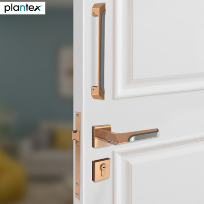 Plantex Brass, Zinc Alloy Glossy Handlesets(Multicolor)