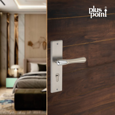 PLUS POINT Zinc Alloy Glossy Handlesets(Silver)