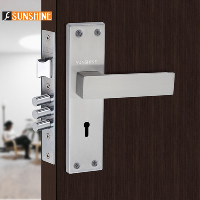 SUNSHINE Stainless Steel Matte Handlesets(Silver)