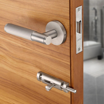 LAPO Brass Matte Handlesets(Silver)