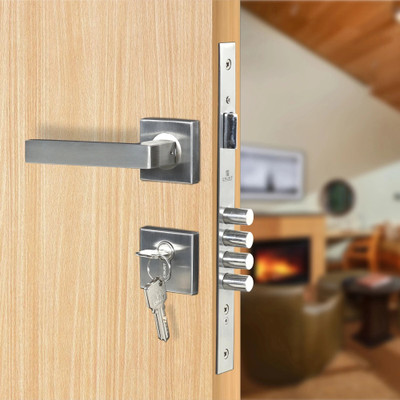 Saze Stainless Steel Matte Handlesets(Silver)