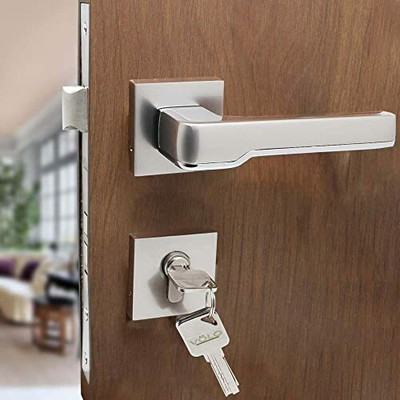 Volo Zinc Alloy Glossy Handlesets(Silver)