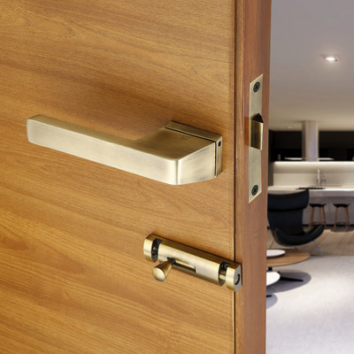 LAPO Brass, Zinc Alloy Matte Handlesets(Gold)
