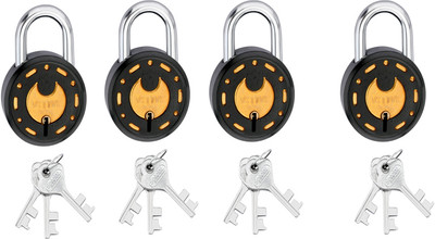 khanak Iron Glossy Smart Lock(Multicolor)