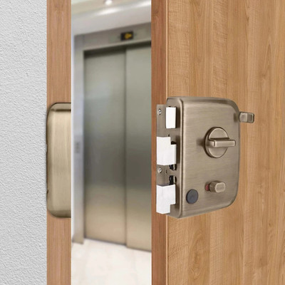 Godrej Locks Brass Luster Deadbolts(Brown)