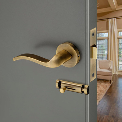 LAPO Brass Matte Handlesets(Brown)