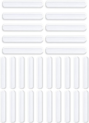 YANCI Clear Self Adhesive Rubber Bumper Pads, Silicone Furniture Non Slip Pad Cabinet Bumpers Noise Dampening Protector Strip for Glass Tops Drawers Cabinets Doors Wall Mounted Door Stopper(Transparent) YANCI Clear Self Adhesive Rubber Bumper Pads, Silicone Furniture Non Slip Pad Cabinet Bumpers Noise Dampening Protector Strip for Glass Tops Drawers Cabinets Doors Wall Mounted Door Stopper(Transparent)