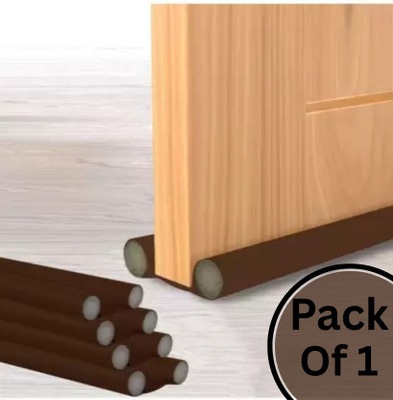 PYORIT Door Stoppers | Seal | Closers |Bottom| (Pack of 1, 39 INCH) Strip Guard Floor Mounted Door Stopper(Brown)