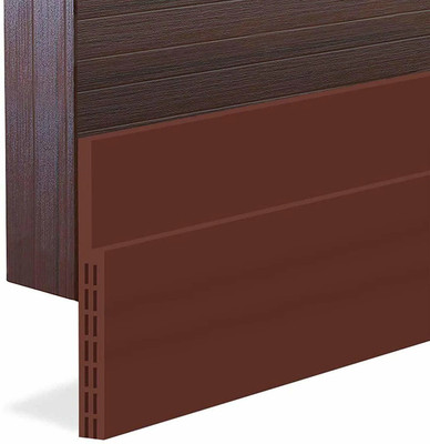 SELIFYMART Door Tape for Seal Waterproof Insects dust Door Tapes to Stop air Under Door Sweep Weather Stripping Bottom Seal Strip Draft Stopper Floor Mounted Door Stopper(Brown)